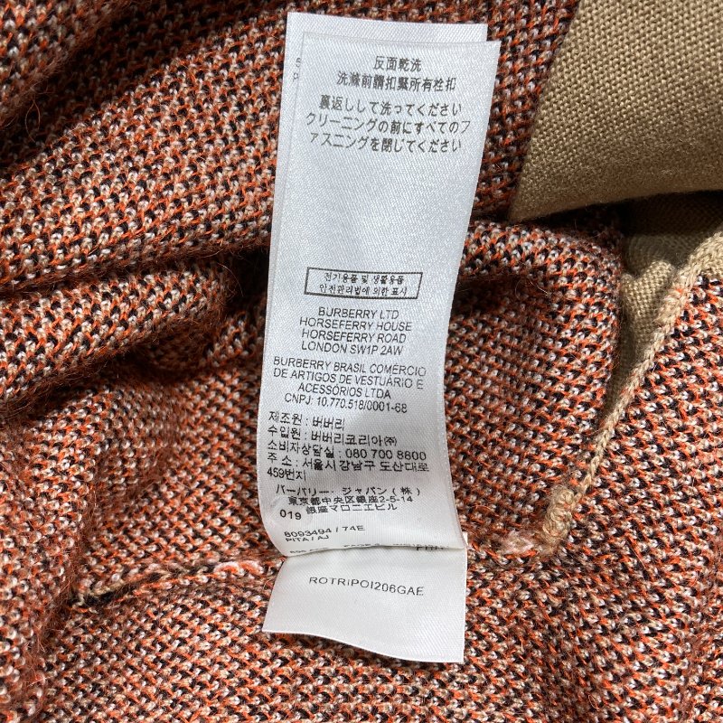 BURBERRY 博柏利 格紋開襟外套 8093494-8