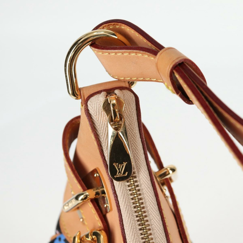 【日本直送】路易威登 Monogram Multicolor Greta 肩背包 黑色 M40196 正品 124895SAV-8
