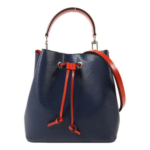 LOUIS VUITTON Epi NeoNoe MM銀扣手挽肩背兩用袋