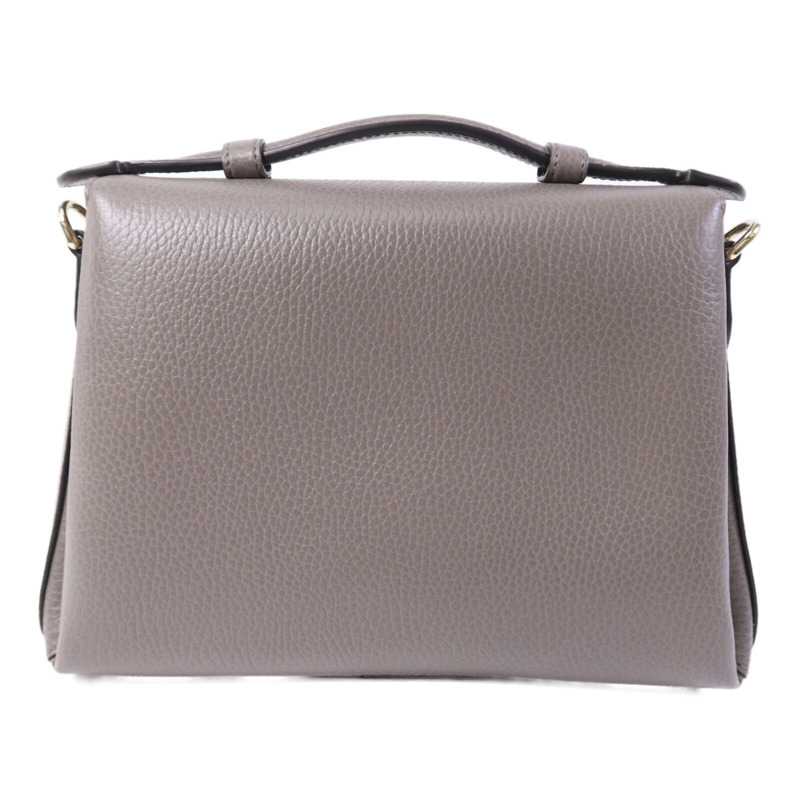 GUCCI 牛皮皮革Interlocking G Chain Bag金扣鏈帶肩背袋-1