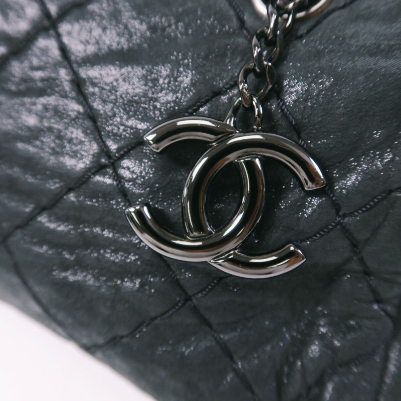 CHANEL 牛皮皮革Chain Shoulder Bag鏈帶肩背袋-6