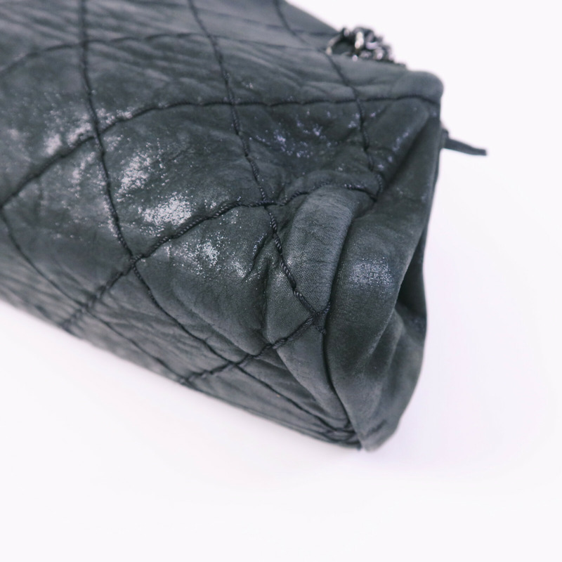 CHANEL 牛皮皮革Chain Shoulder Bag鏈帶肩背袋-9