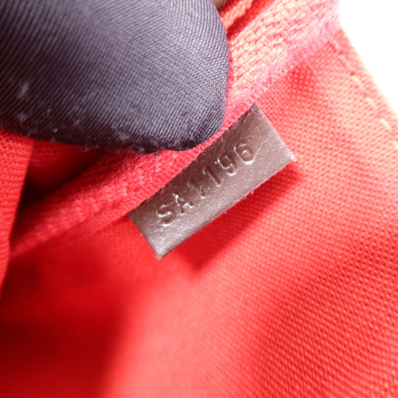 LOUIS VUITTON Damier Favorite MM金扣手挽肩背兩用袋-7