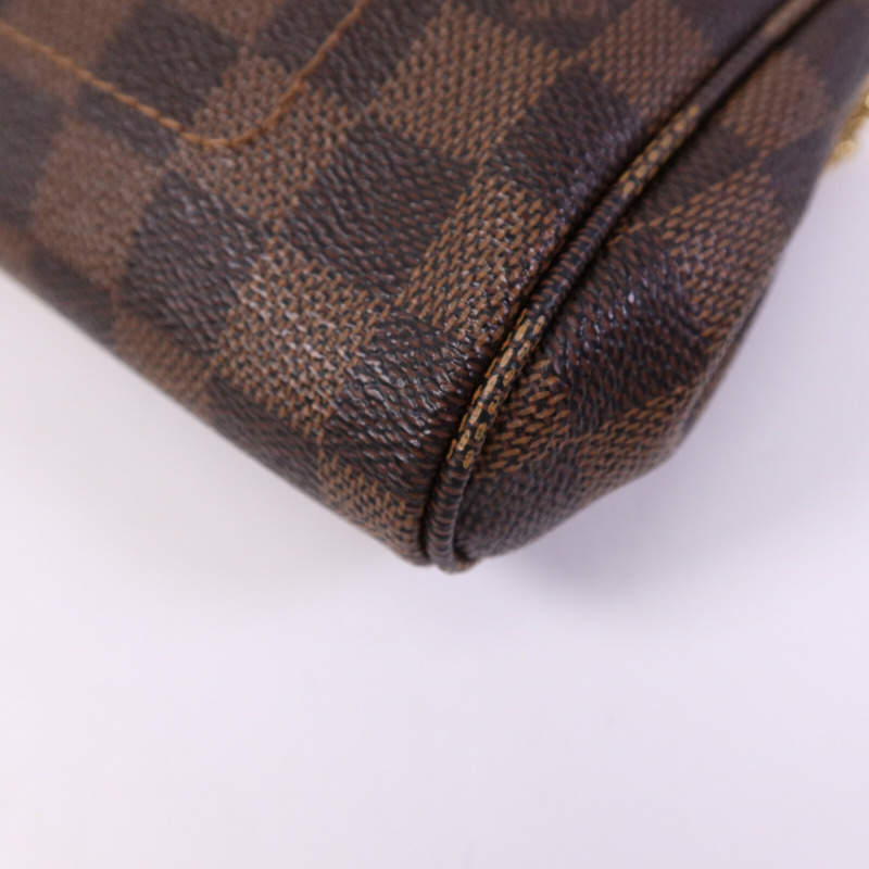 LOUIS VUITTON Damier Favorite MM金扣手挽肩背兩用袋-11