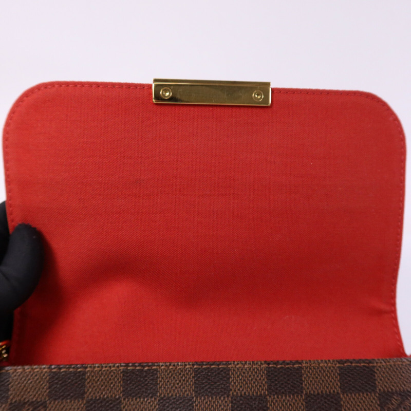 LOUIS VUITTON Damier Favorite MM金扣手挽肩背兩用袋-13