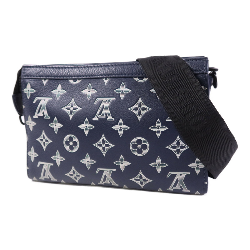 LOUIS VUITTON Monogram Shadow Gaston Wearable Wallet肩背袋-2