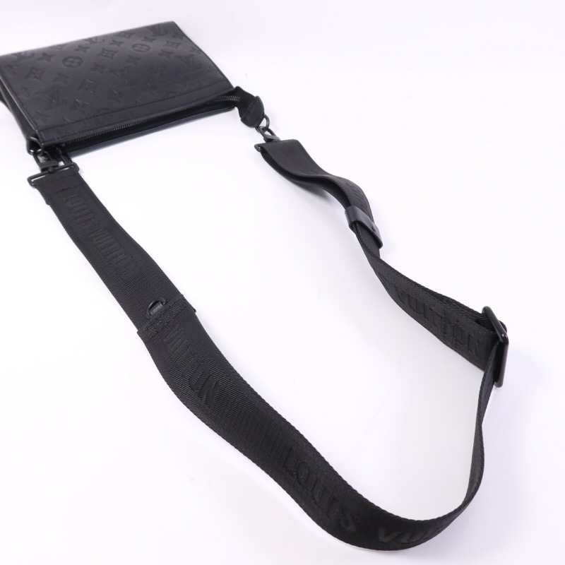 LOUIS VUITTON Monogram Shadow Gaston肩背袋-7