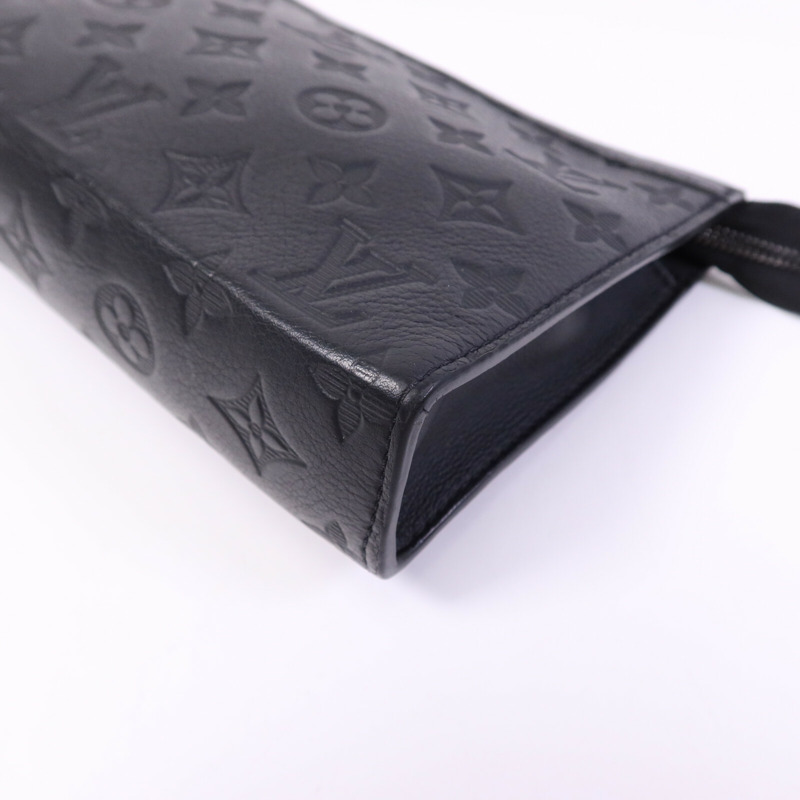 LOUIS VUITTON Monogram Shadow Gaston肩背袋-9