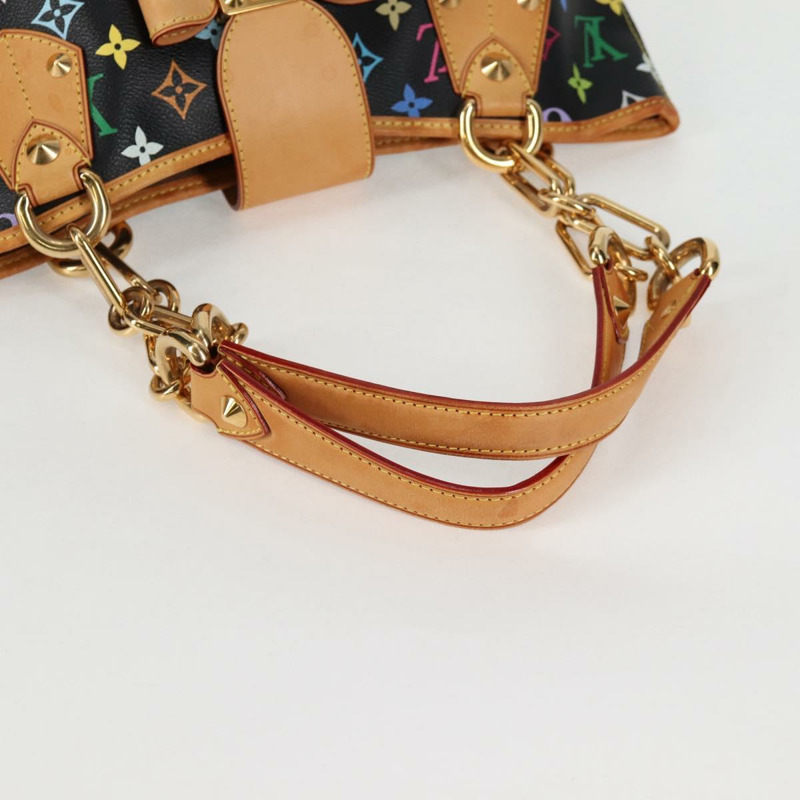 【日本直送】路易威登 Monogram Multicolor Annie MM 手袋 黑色 M40308 LV 正品 121188SAV-6