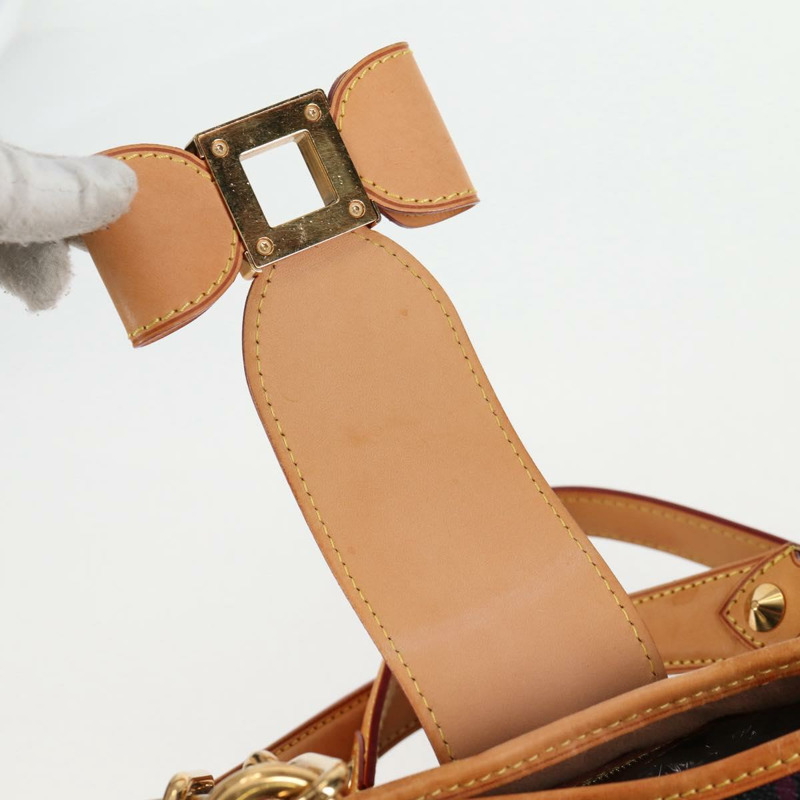 【日本直送】路易威登 Monogram Multicolor Annie MM 手袋 黑色 M40308 LV 正品 121188SAV-8