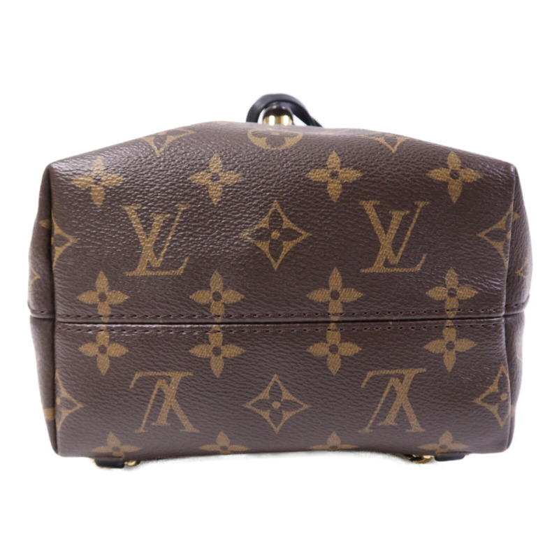LOUIS VUITTON Monogram Montsouris BB金扣背包-3