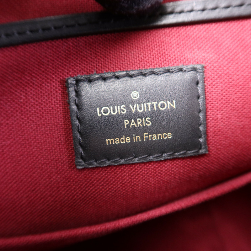 LOUIS VUITTON Monogram Montsouris BB金扣背包-5