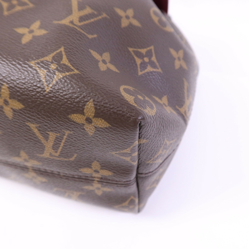 LOUIS VUITTON Monogram Montsouris BB金扣背包-8