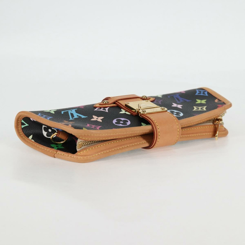 【日本直送】路易威登 Monogram Multicolor Shirley 單肩包 黑色 M40050 正品 121182SAV-4