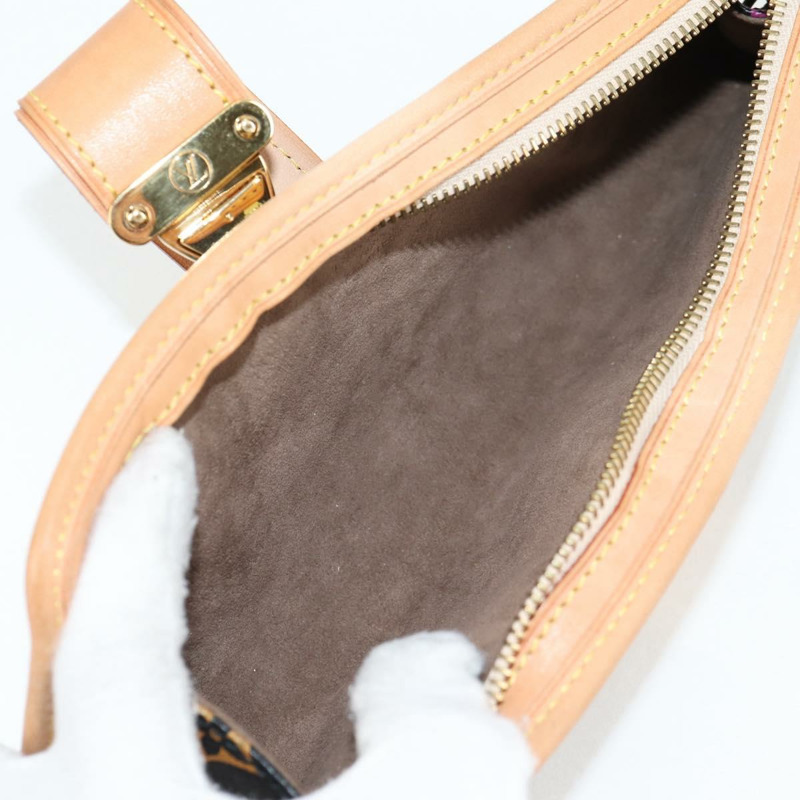 【日本直送】路易威登 Monogram Multicolor Shirley 單肩包 黑色 M40050 正品 121182SAV-9