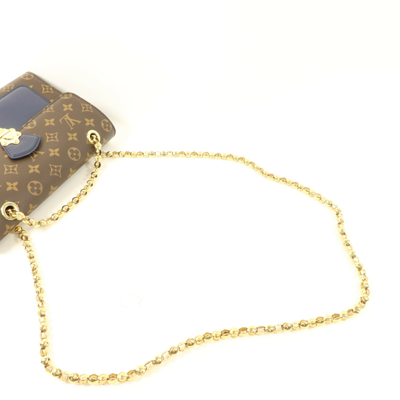 LOUIS VUITTON Monogram Victoire金扣鏈帶肩背袋-8