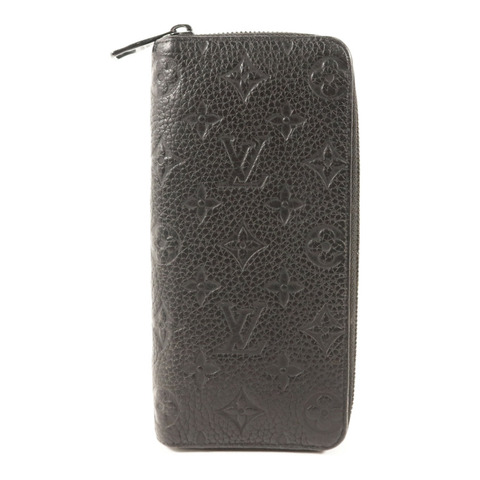LOUIS VUITTON Monogram Taurillon Zippy Vertical Wallet長錢包