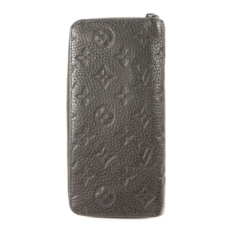 LOUIS VUITTON Monogram Taurillon Zippy Vertical Wallet長錢包-1