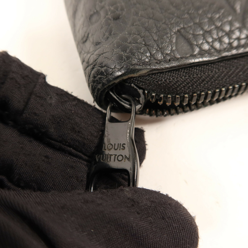 LOUIS VUITTON Monogram Taurillon Zippy Vertical Wallet長錢包-14