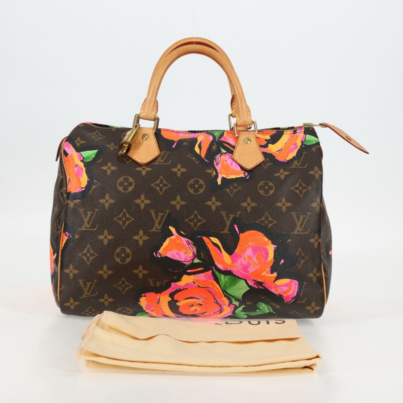 【日本直送】路易威登 Monogram Rose Speedy 30 手提包 橘粉紅 M48610 正品 136544SAV-11