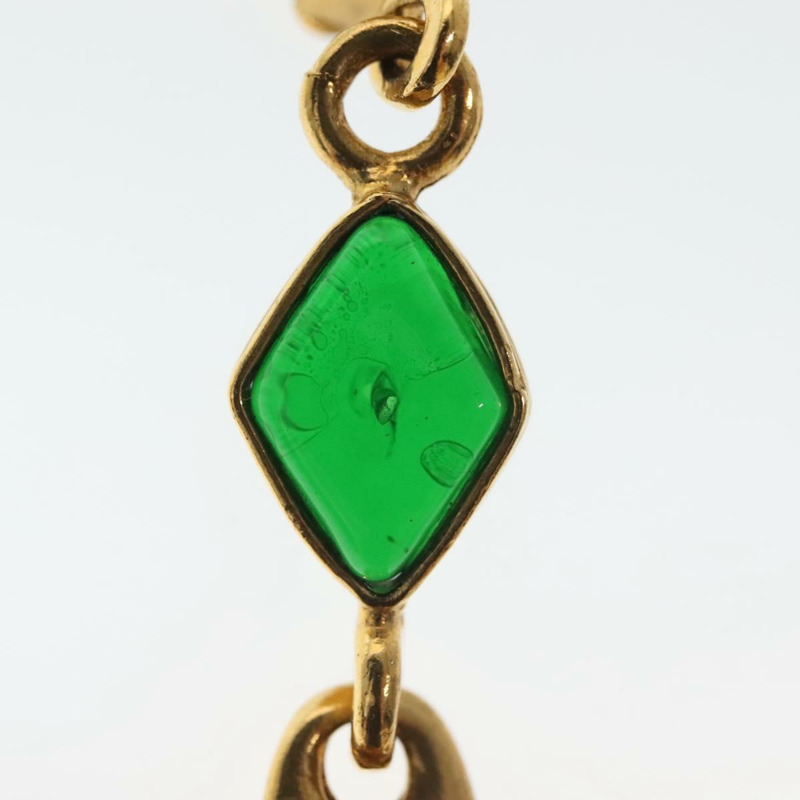 【日本直送】香奈兒 COCO Mark Gripoa 耳環，金屬金色，CC 標誌，正品 BA4542SAV-3