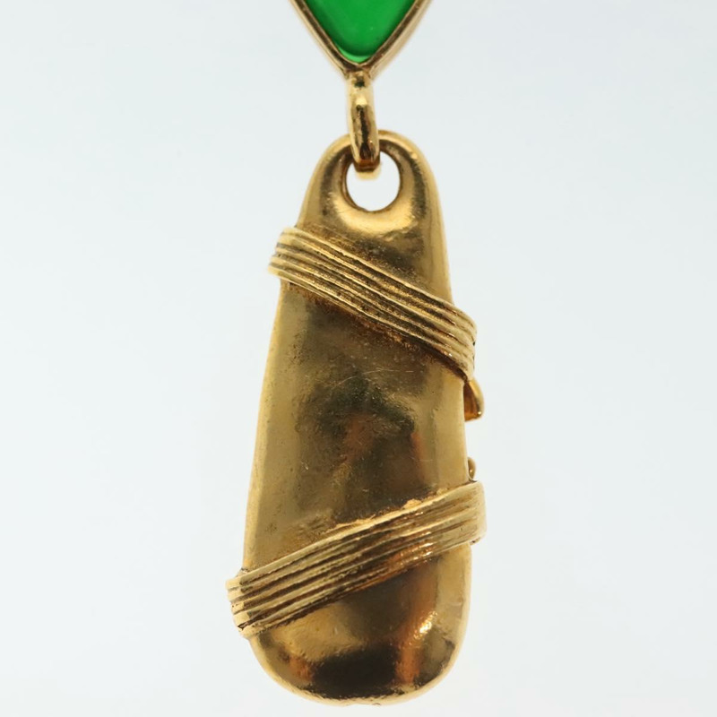 【日本直送】香奈兒 COCO Mark Gripoa 耳環，金屬金色，CC 標誌，正品 BA4542SAV-18