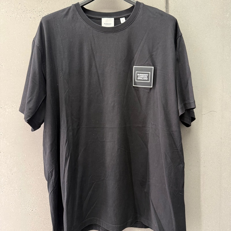 二手Burberry經典logo短袖T恤-0