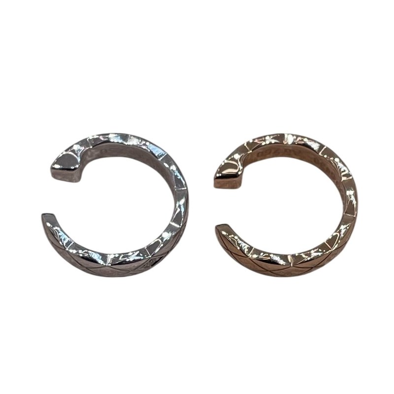 CHANEL 香奈兒 COCO CRUSH 鑽石耳骨夾 K18WG/YG-7