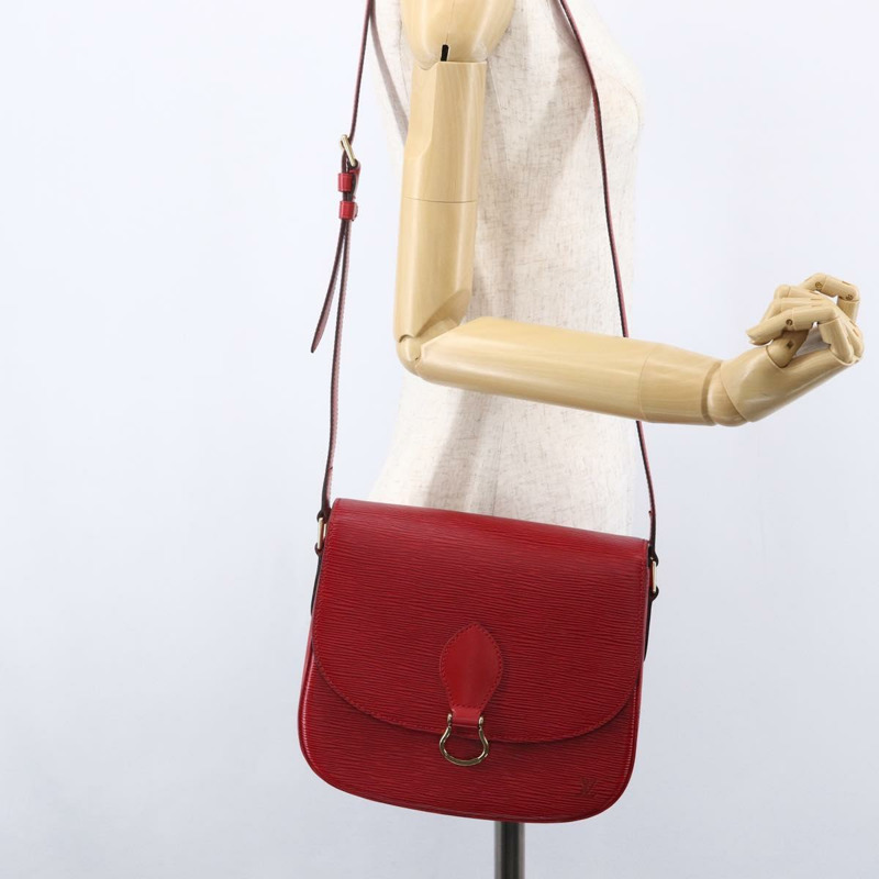 【日本直送】路易威登 Epi Saint Cloud GM 單背包 紅色 M52197 LV 正品 149995V-26