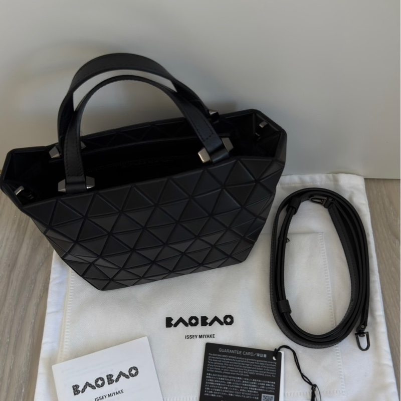 三宅一生BaoBao 霧面皮質水晶包-14