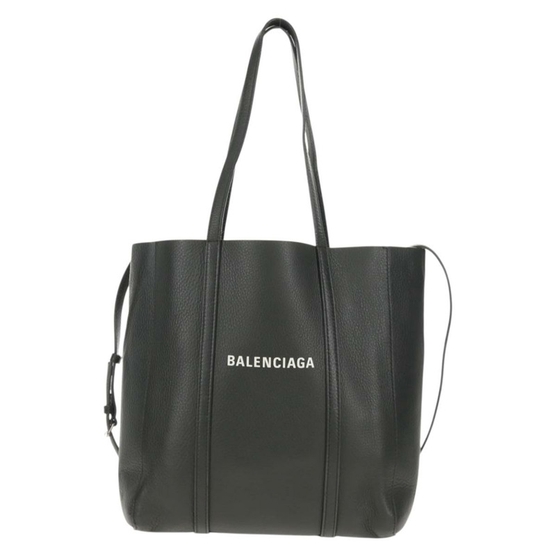 【日本直送】BALENCIAGA Everyday Tote XS Bag Leather 2way Gray Auth hk3191-12