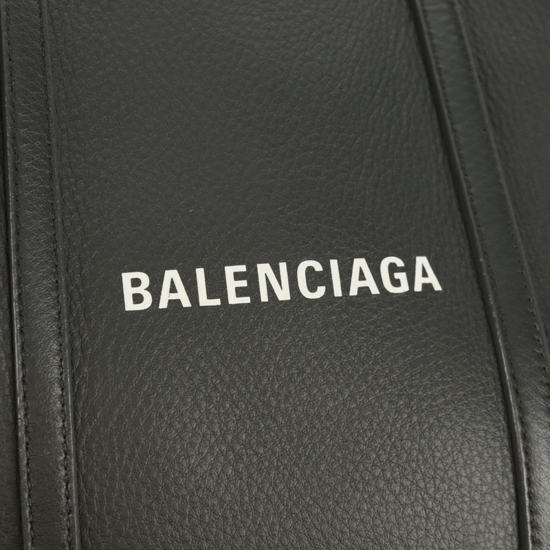 【日本直送】BALENCIAGA Everyday Tote XS Bag Leather 2way Gray Auth hk3191-20
