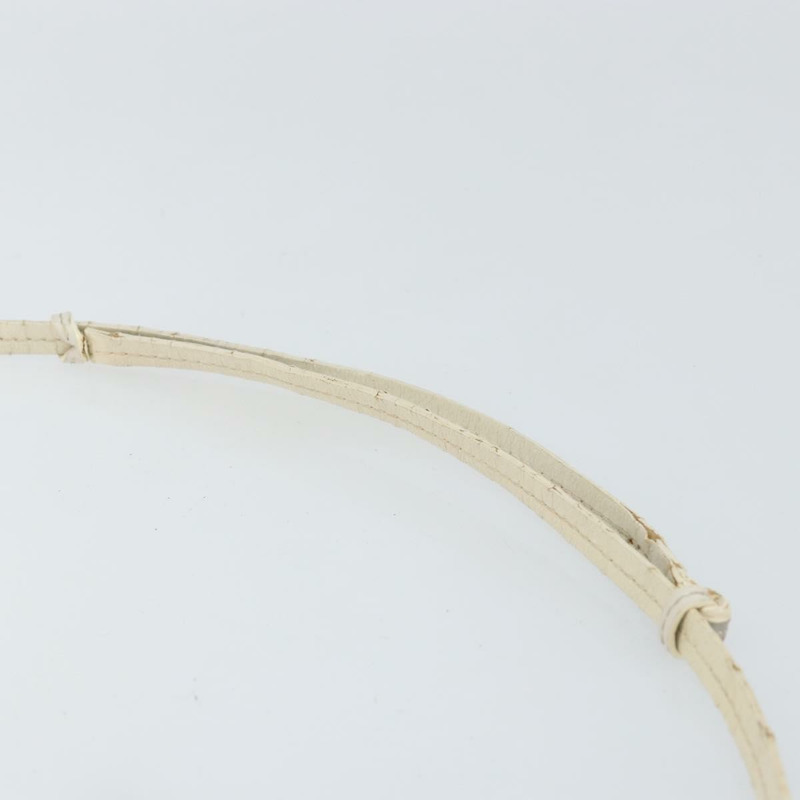 【日本直送】Christian Dior Romantic Trotter帆布單肩包 PVC 白色銀色 正品 150352V-13