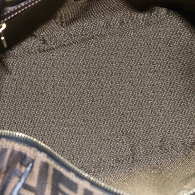 【日本直送】FENDI Zucca帆布手提包 2way 黑色棕色 正品 150808-10