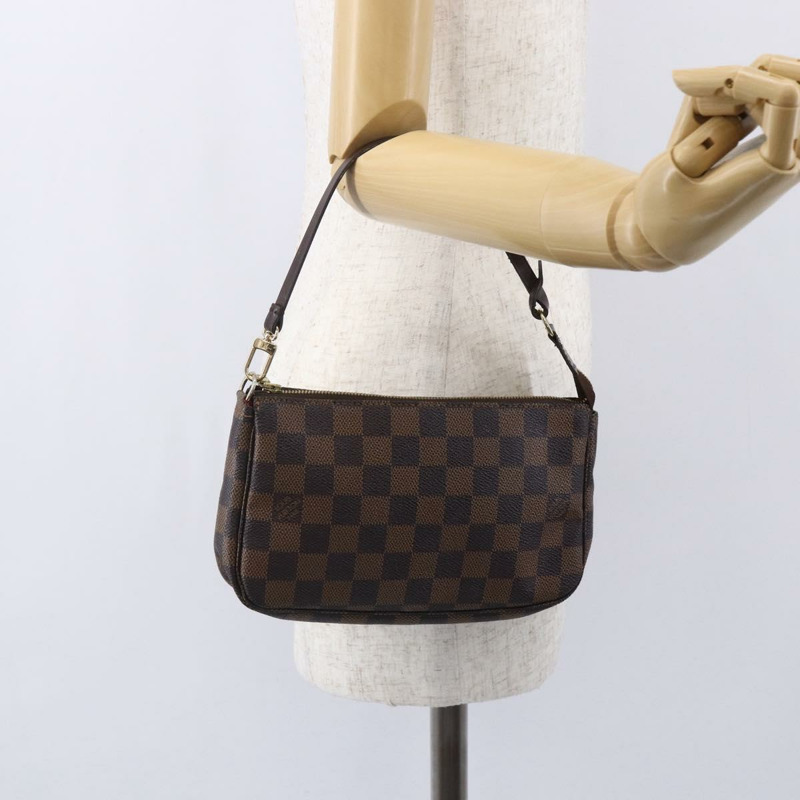 【日本直送】路易威登 Damier Ebene 手拿包配件袋 N41206 LV 正品 150965-20