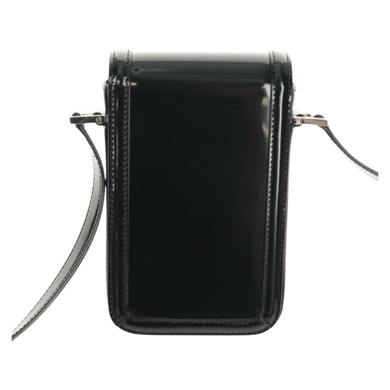 【日本直送】SAINT LAURENT Solferino 漆皮單肩包 黑色 銀色 正品 148457SAM-1