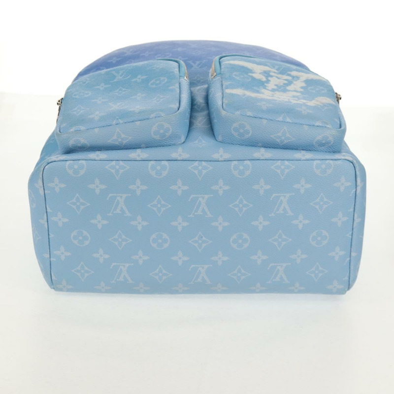 【日本直送】路易威登 Monogram Clouds 多口袋雙肩包 藍色 M45441 正品 145712SAM-7