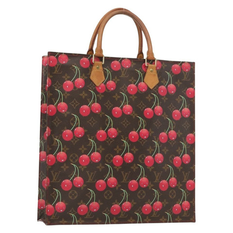 路易威登 Monogram Cherry Sac Plat 手提包 M95010 LV 正品 144826V