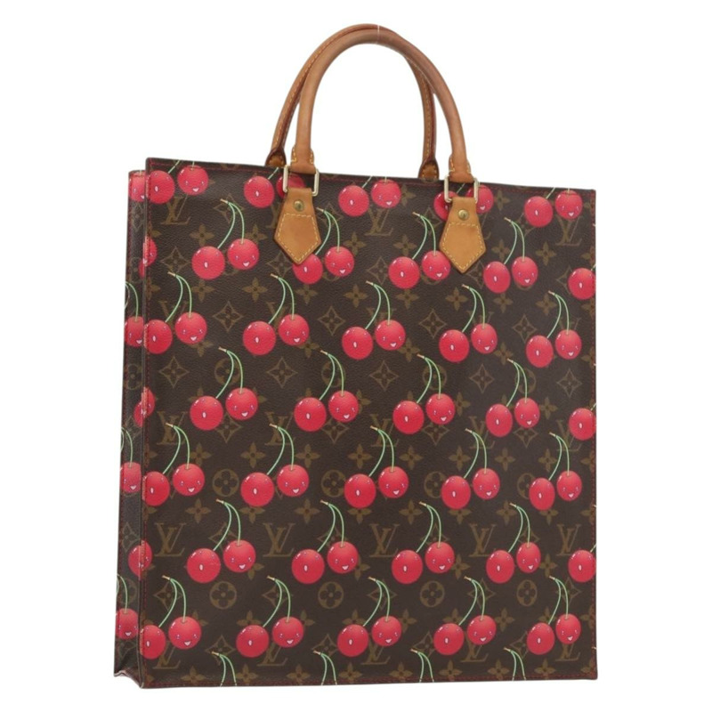 【日本直送】路易威登 Monogram Cherry Sac Plat 手提包 M95010 LV 正品 144826V-0