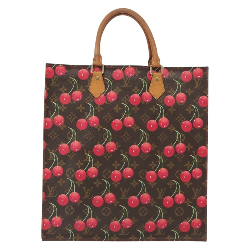 【日本直送】路易威登 Monogram Cherry Sac Plat 手提包 M95010 LV 正品 144826V-1