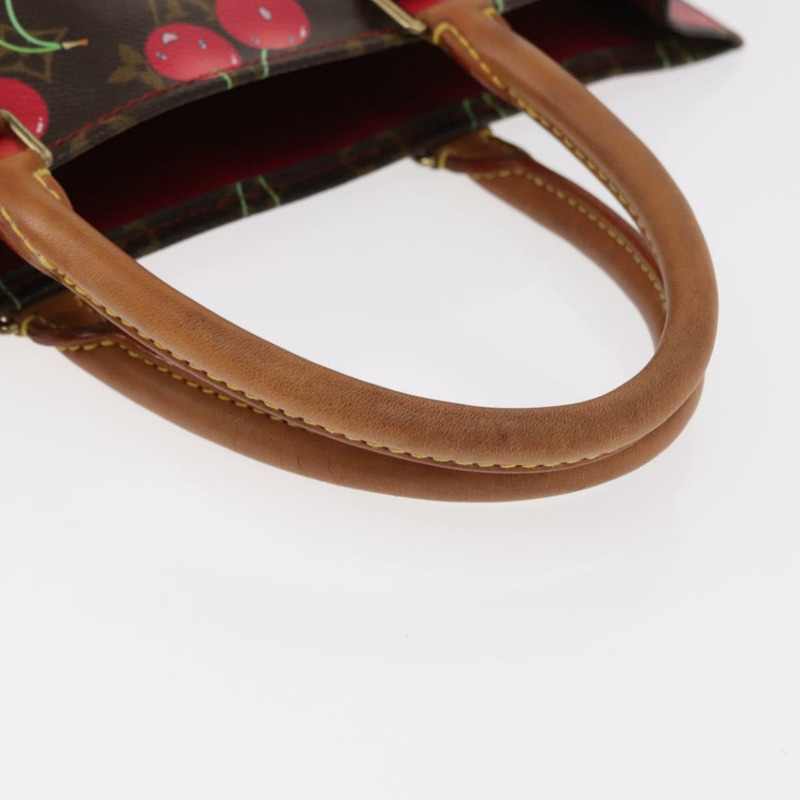 【日本直送】路易威登 Monogram Cherry Sac Plat 手提包 M95010 LV 正品 144826V-6