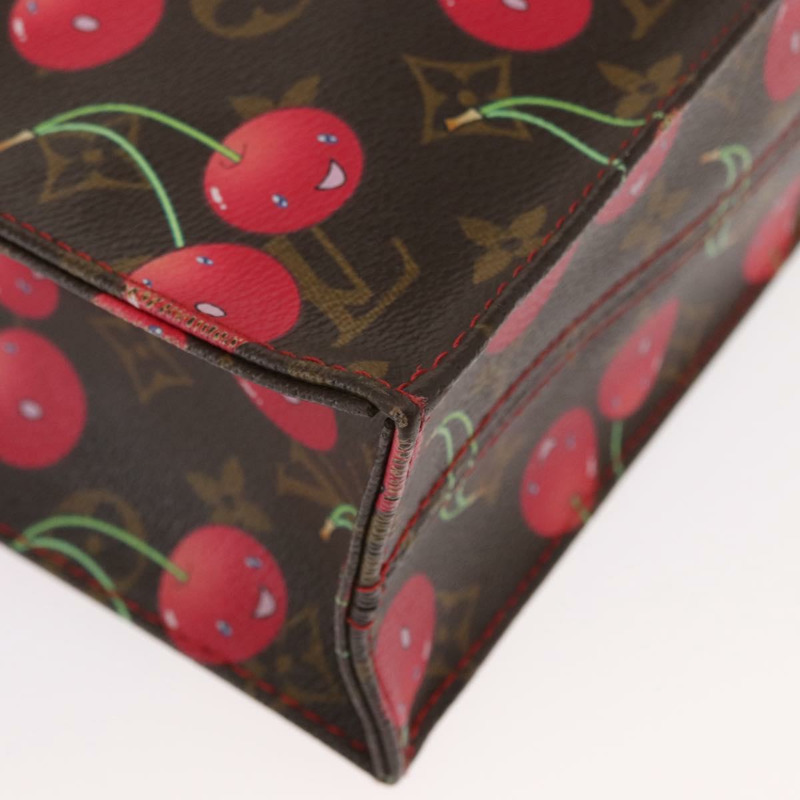 【日本直送】路易威登 Monogram Cherry Sac Plat 手提包 M95010 LV 正品 144826V-8