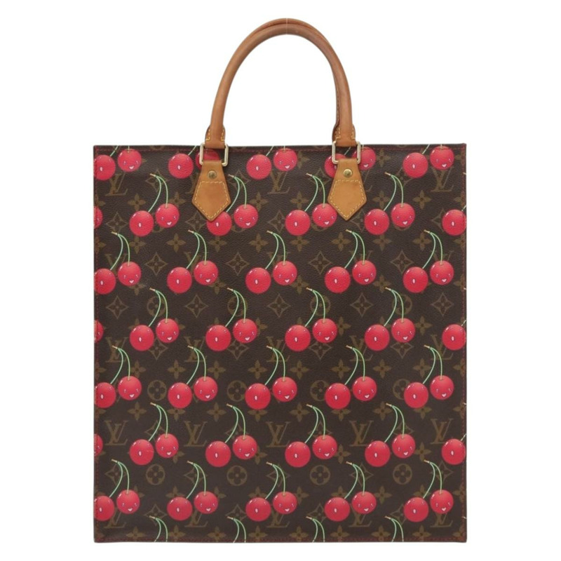 【日本直送】路易威登 Monogram Cherry Sac Plat 手提包 M95010 LV 正品 144826V-12