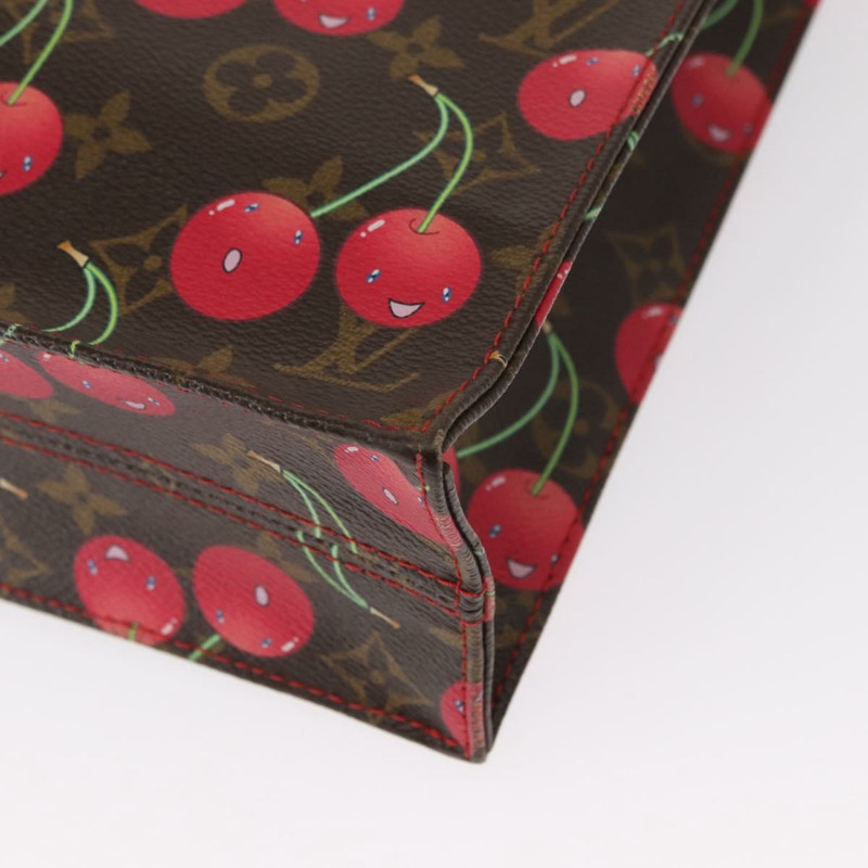 【日本直送】路易威登 Monogram Cherry Sac Plat 手提包 M95010 LV 正品 144826V-13