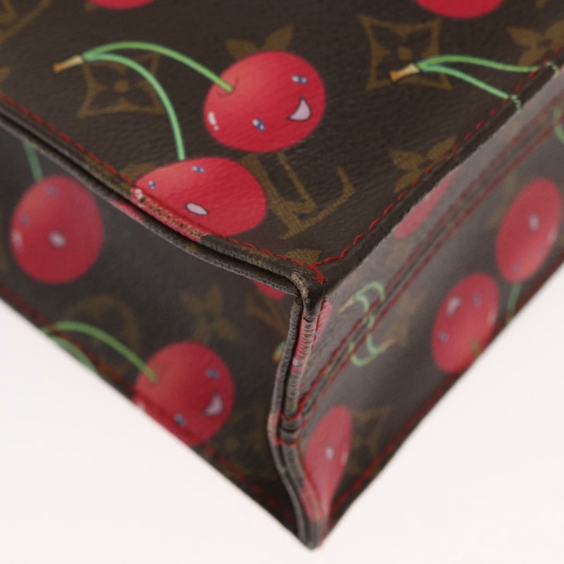 【日本直送】路易威登 Monogram Cherry Sac Plat 手提包 M95010 LV 正品 144826V-14