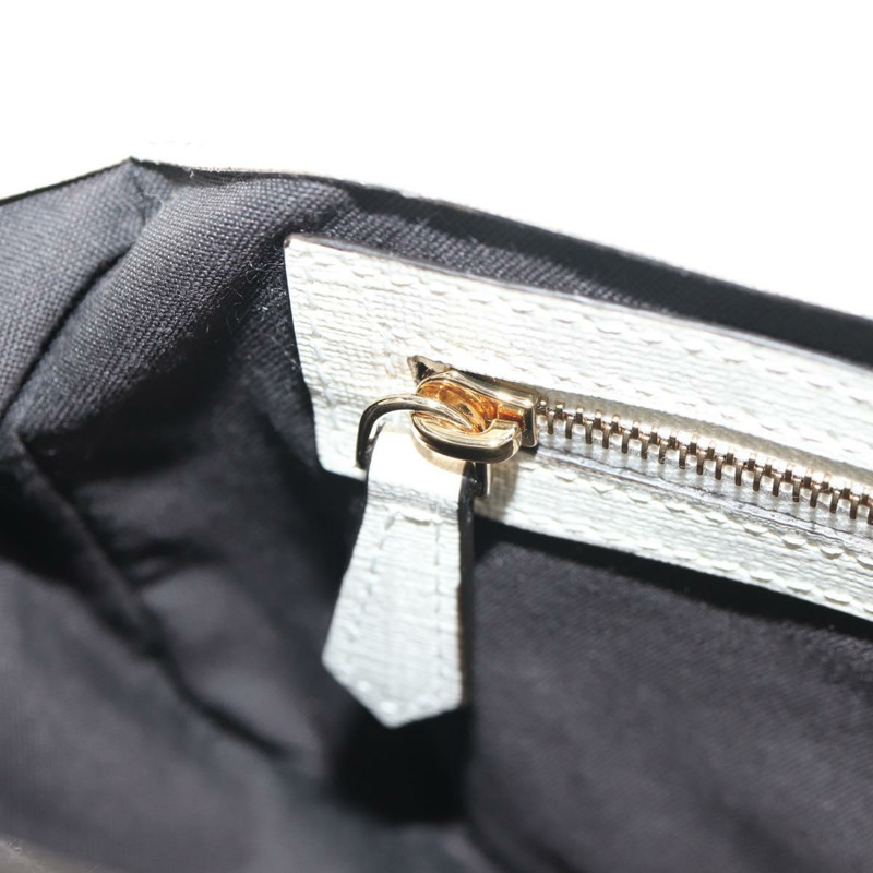 【日本直送】FENDI Zucca 帆布 Antonio Lopez Mamma Baguette 包 2way 象牙色正品 146070SM-27