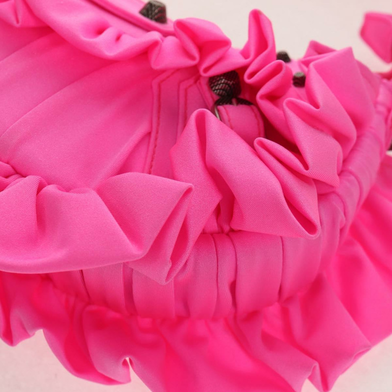 【日本直送】BALENCIAGA LucaGol XS 單肩包 尼龍材質 粉紅色 銀色 671309 正品 147969SM-15