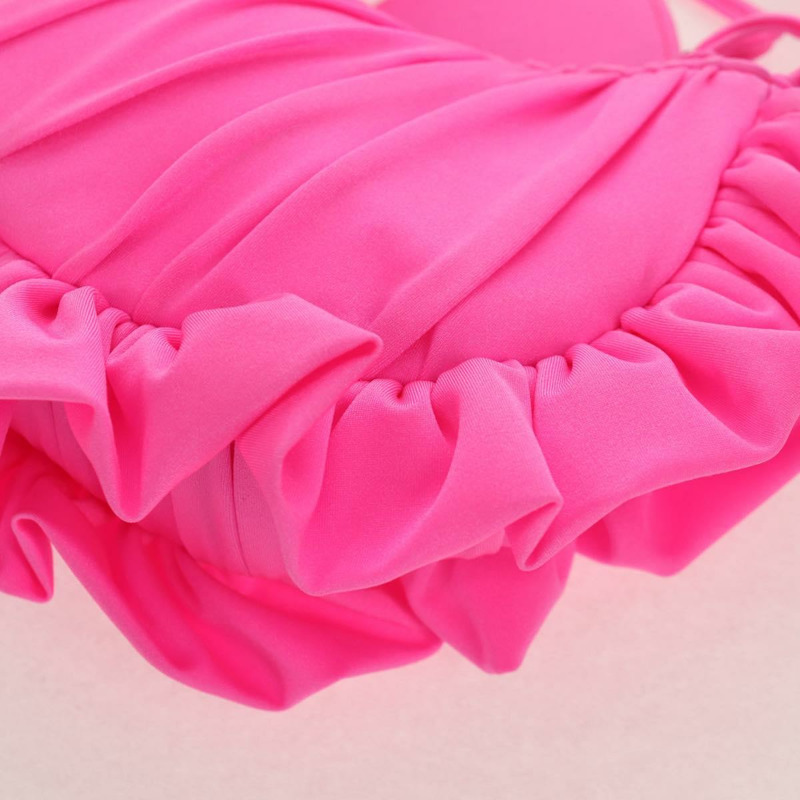 【日本直送】BALENCIAGA LucaGol XS 單肩包 尼龍材質 粉紅色 銀色 671309 正品 147969SM-17