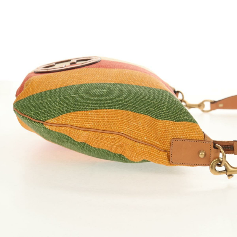 【日本直送】GUCCI 互扣式肩背包 帆布 多色 金色 正品 134341SAV-3