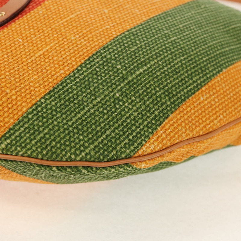 【日本直送】GUCCI 互扣式肩背包 帆布 多色 金色 正品 134341SAV-16